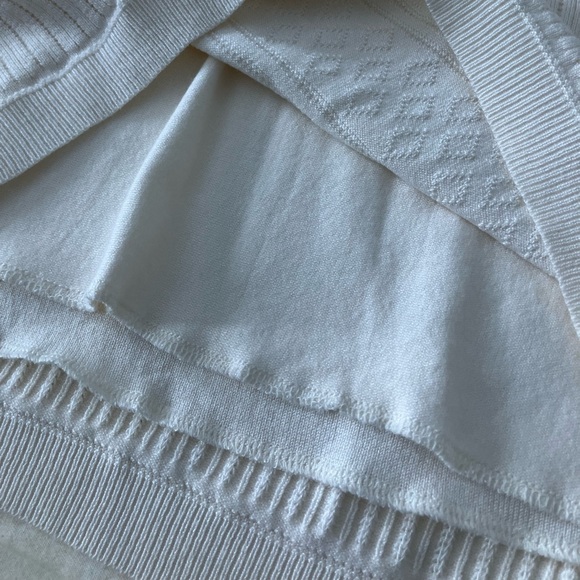 ABERCROMBIE & FITCH Cream Knit Body Con Tank Dress Size S - Picture 10 of 12